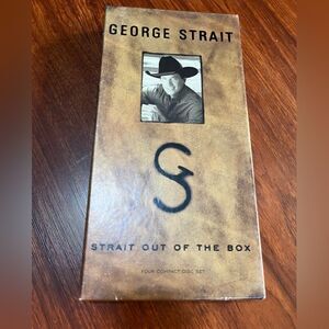 Vintage 1995 GEORGE STRAIT BOX SET and GS cd's'.